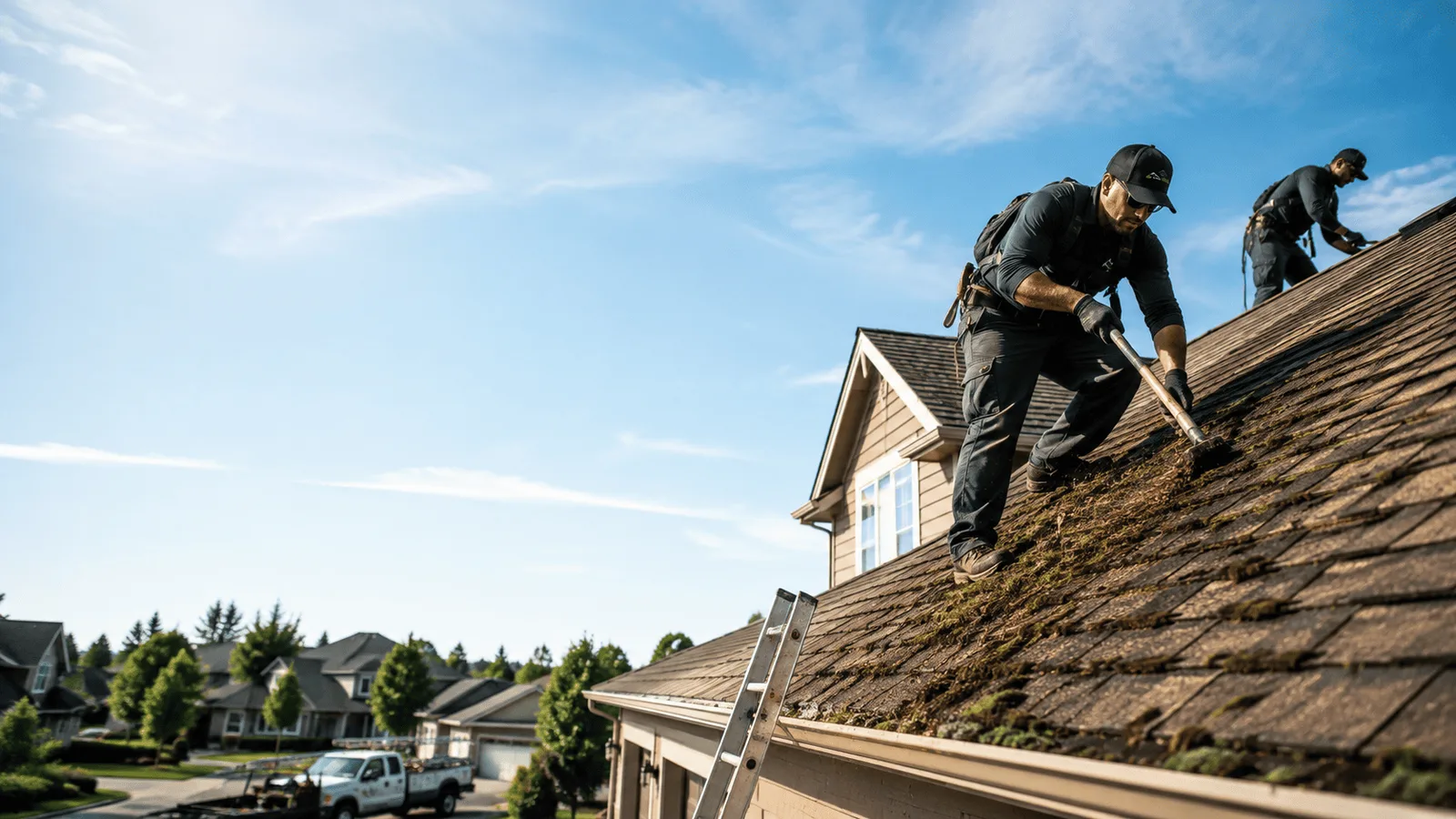 Roof Moss Removal in Winters, CA near me